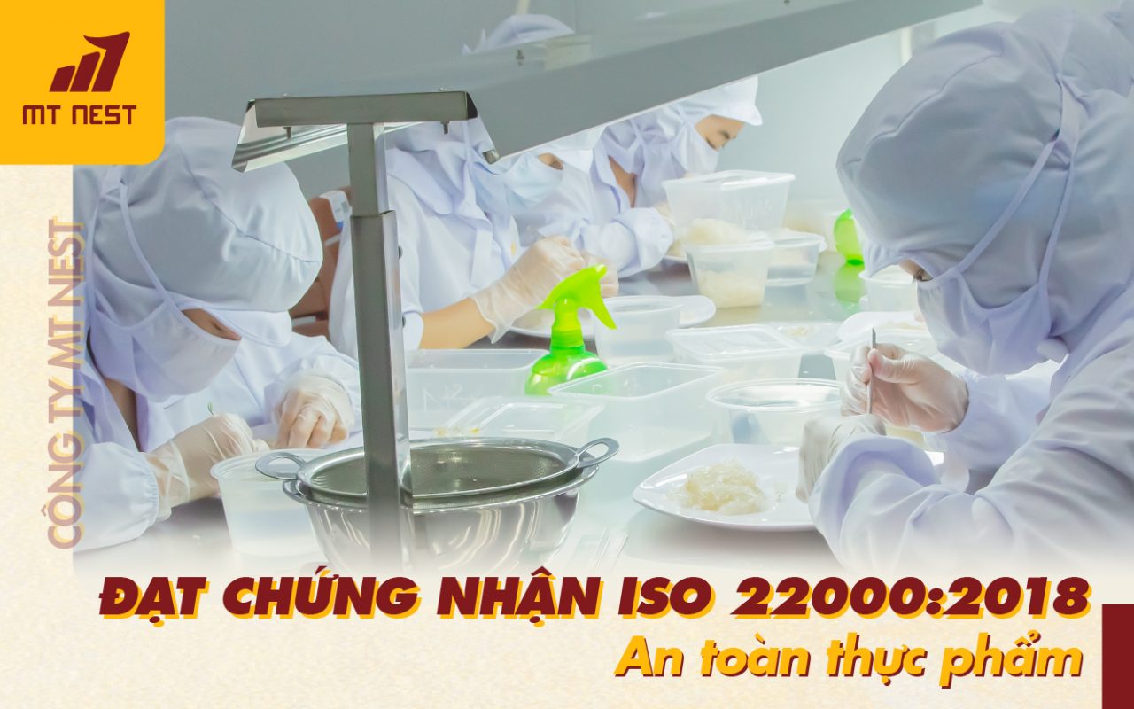 Công ty MT Nest đạt chứng nhận ISO 22000:2018 An toàn thực phẩm