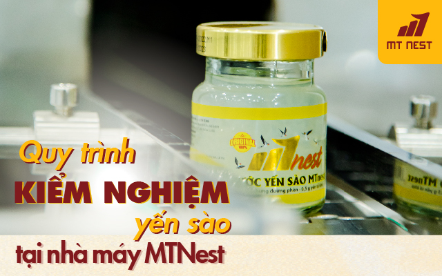 Quy trình kiểm nghiệm yến sào tại nhà máy MTNest