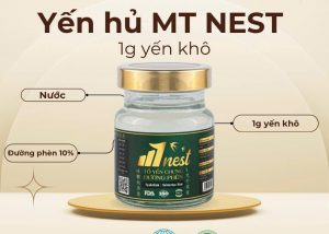 Tổ yến chưng đường phèn 1g Yến tổ khô (có đường)