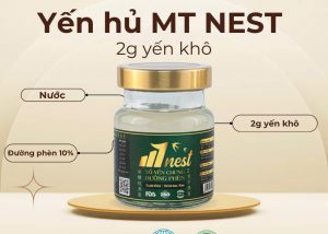 Tổ yến chưng đường phèn 2g Yến tổ khô (có đường)